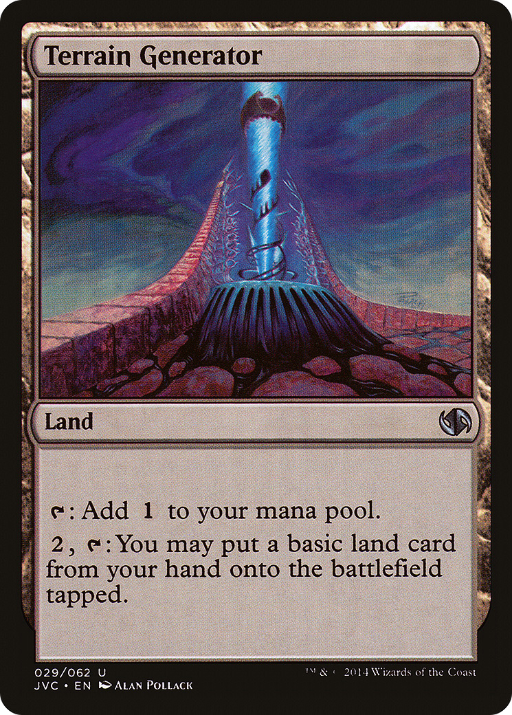 Terrain Generator (DD3-) [Misc] Duel Decks Anthology: Jace vs. Chandra MTG Single Wizards of the Coast