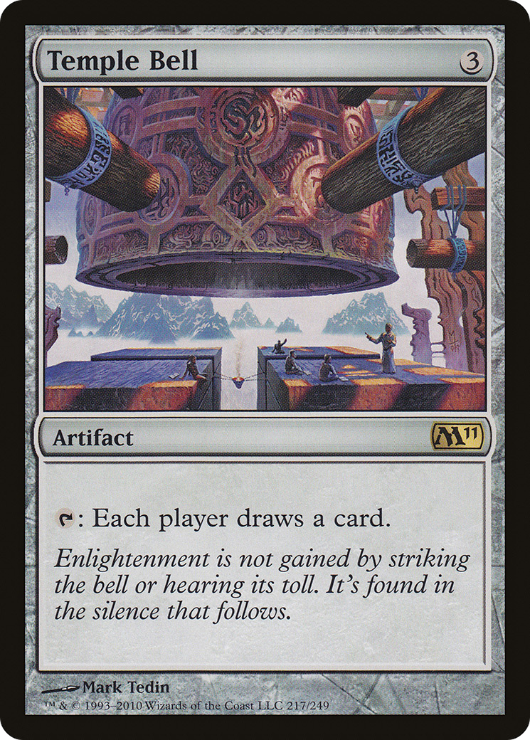 Temple Bell (M11-217) [Magic 2011] Foil MTG Single Wizards of the Coast