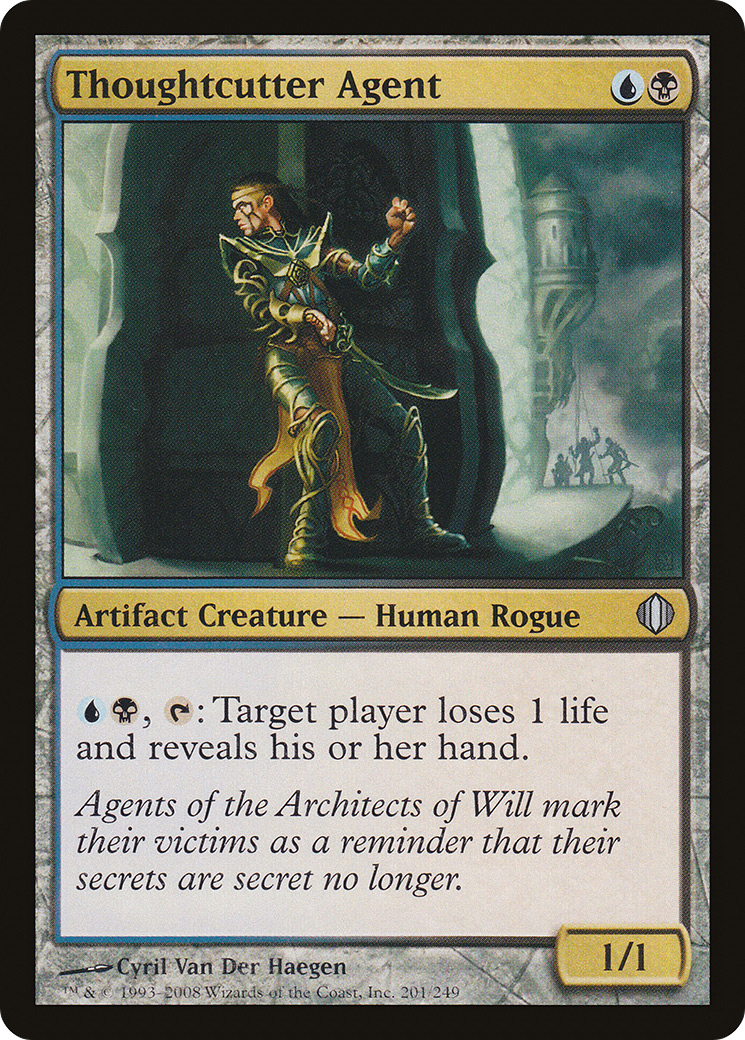 Thoughtcutter Agent (ALA-201) [Shards of Alara] MTG Single Wizards of the Coast