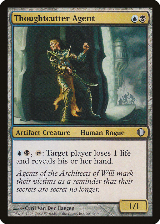 Thoughtcutter Agent (ALA-201) [Shards of Alara] MTG Single Wizards of the Coast