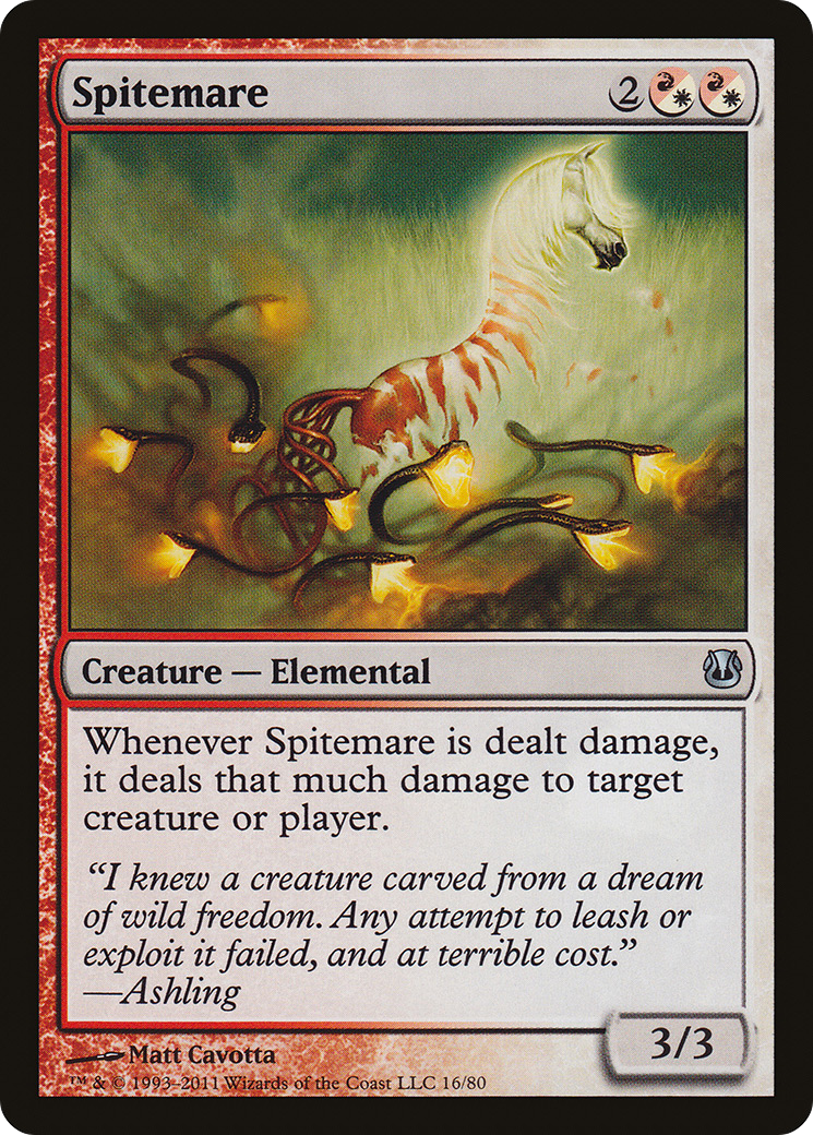 Spitemare (DDH-016) [Misc] Duel Decks: Ajani vs. Nicol Bolas MTG Single Wizards of the Coast