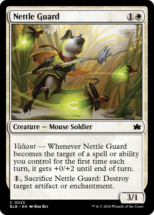 Nettle Guard (BLB-023) [Bloomburrow] Foil MTG Single Wizards of the Coast