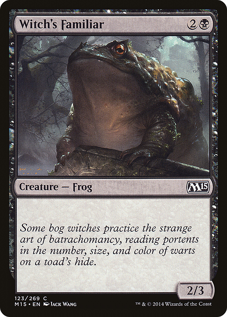 Witch's Familiar (M15-123) [Magic 2015] MTG Single Wizards of the Coast