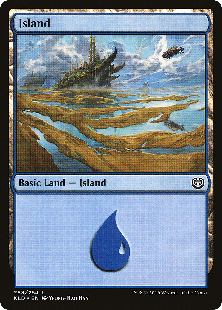 Island (KLD-253) [Kaladesh] MTG Single Wizards of the Coast
