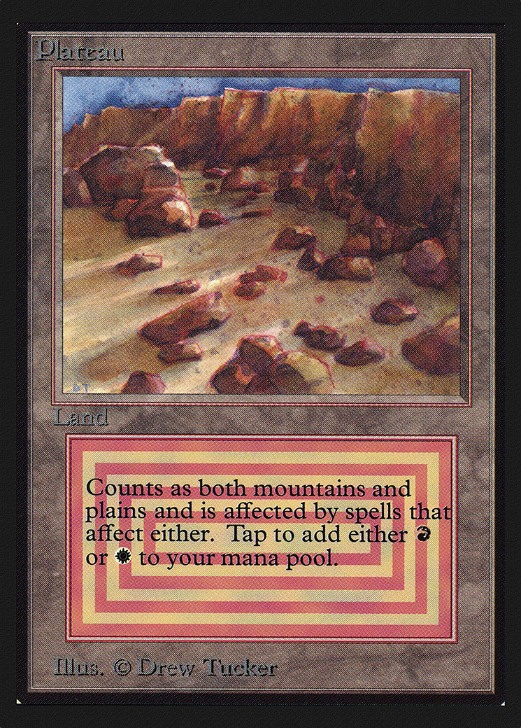 Plateau (CED-280) [Collectors' Edition] MTG Single Wizards of the Coast