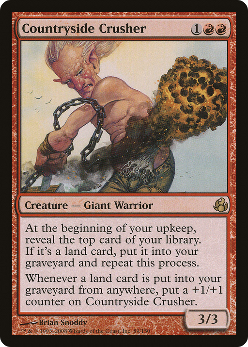 Countryside Crusher (MOR-089) [Morningtide] MTG Single Wizards of the Coast