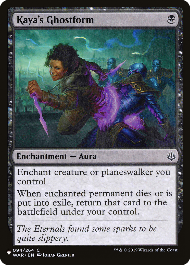 Kaya's Ghostform (LIST-094/264) [Mystery Booster] The List MTG Single Wizards of the Coast