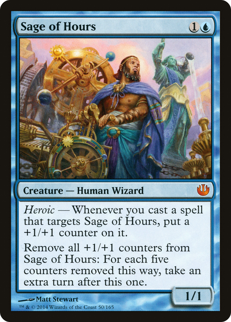 Sage of Hours (JOU-050) [Journey into Nyx] MTG Single Wizards of the Coast