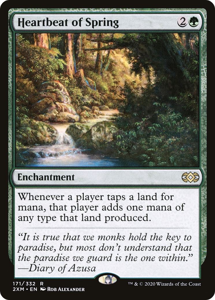 Heartbeat of Spring (2XM-171) [Double Masters] Foil MTG Single Wizards of the Coast