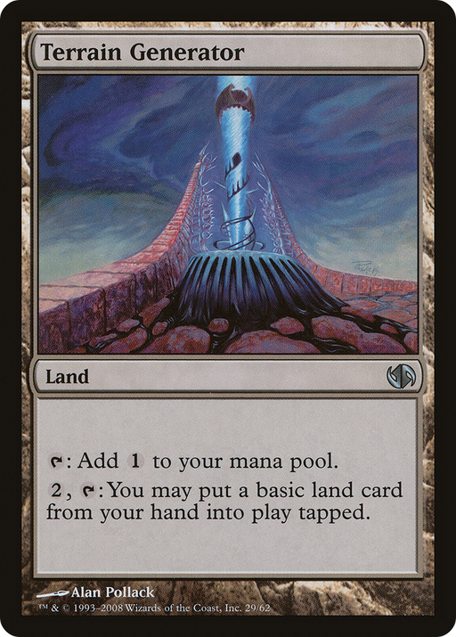 Terrain Generator (DD2-029) [Misc] Duel Decks: Jace vs. Chandra MTG Single Wizards of the Coast