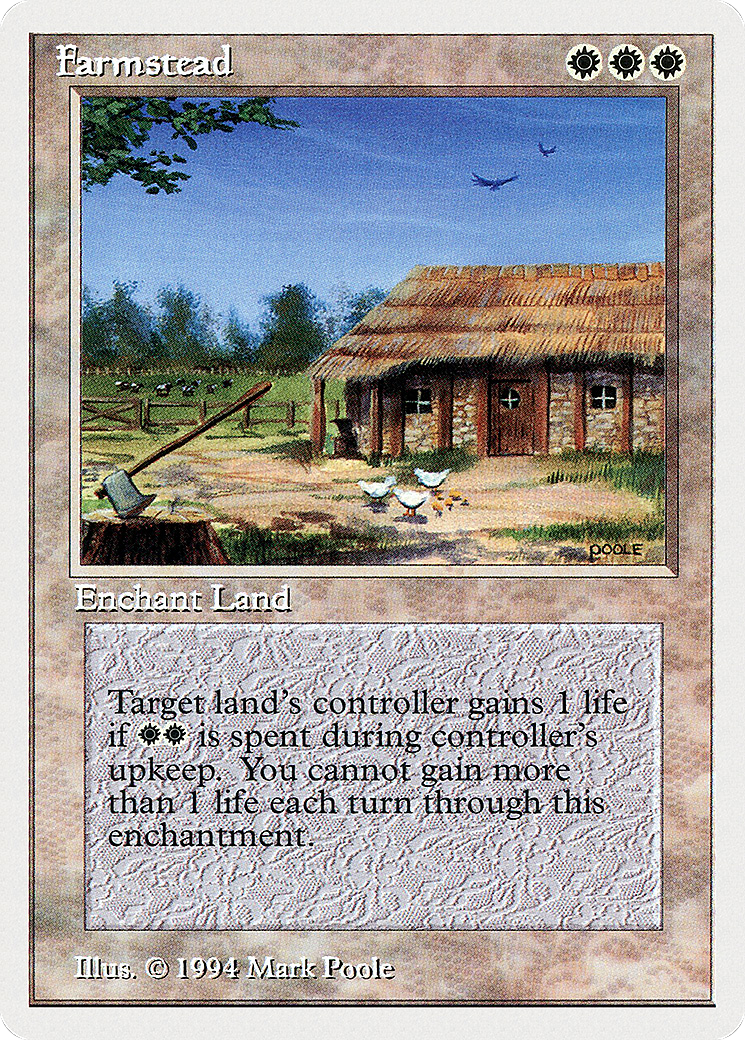 Farmstead (SUM-019) [Misc] Summer Magic / Edgar MTG Single Wizards of the Coast