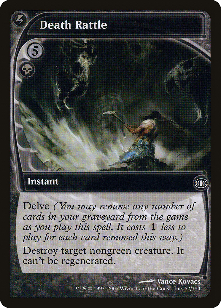 Death Rattle (FUT-082) [Future Sight] Foil MTG Single Wizards of the Coast