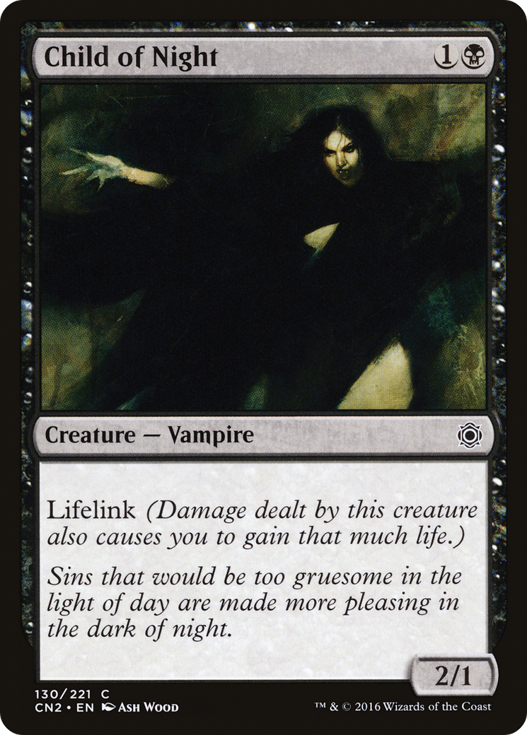 Child of Night (CN2-130) [Conspiracy: Take the Crown] Foil MTG Single Wizards of the Coast