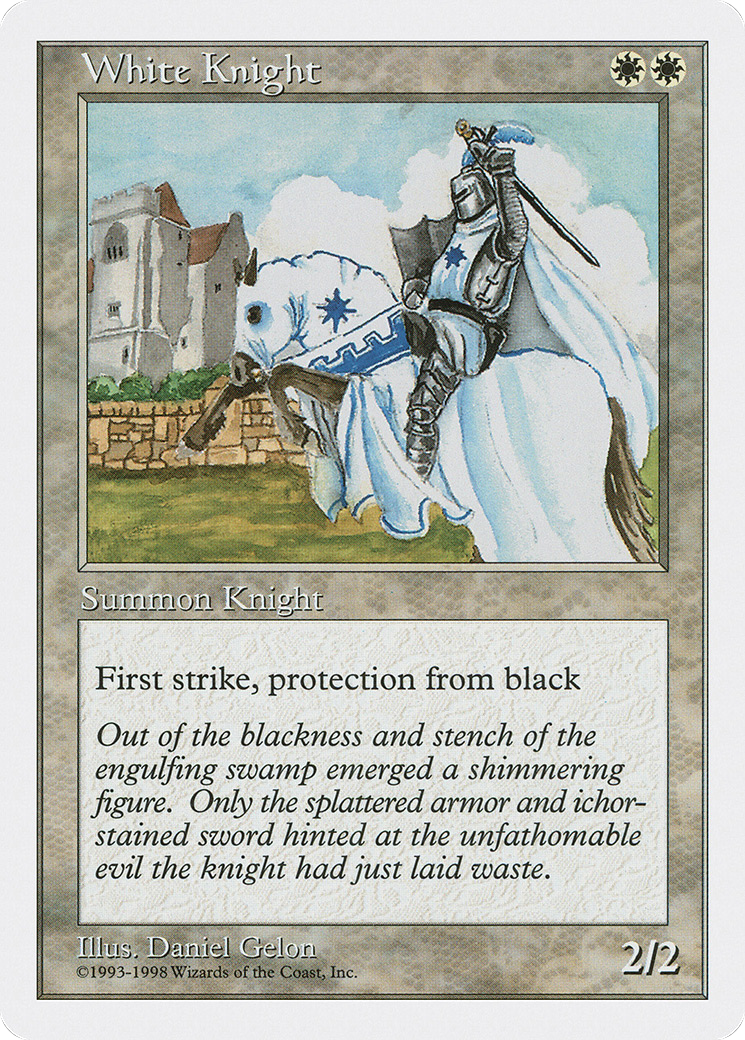 White Knight (ATH-059) [Anthologies] MTG Single Wizards of the Coast