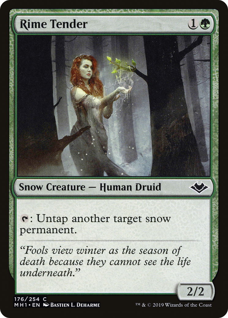 Rime Tender (MH1-176) [Modern Horizons] MTG Single Modern Horizons