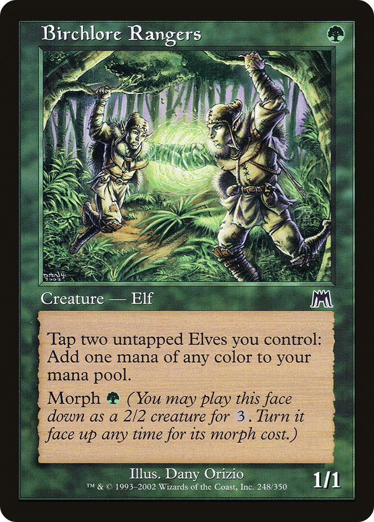 Birchlore Rangers (ONS-248) [Onslaught] Foil MTG Single Wizards of the Coast