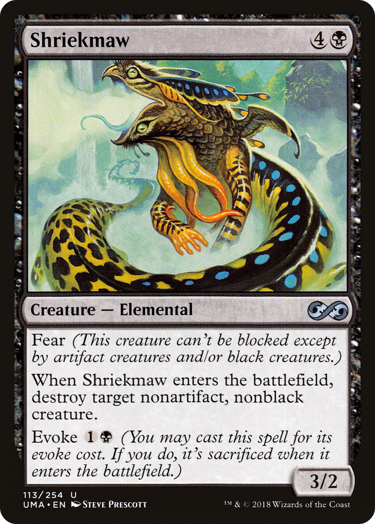 Shriekmaw (UMA-113) [Ultimate Masters] MTG Single Wizards of the Coast