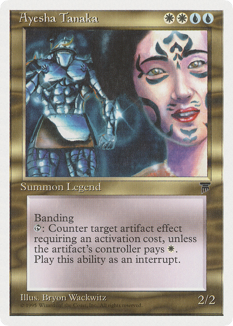 Ayesha Tanaka (CHR-073) [Chronicles] MTG Single Wizards of the Coast