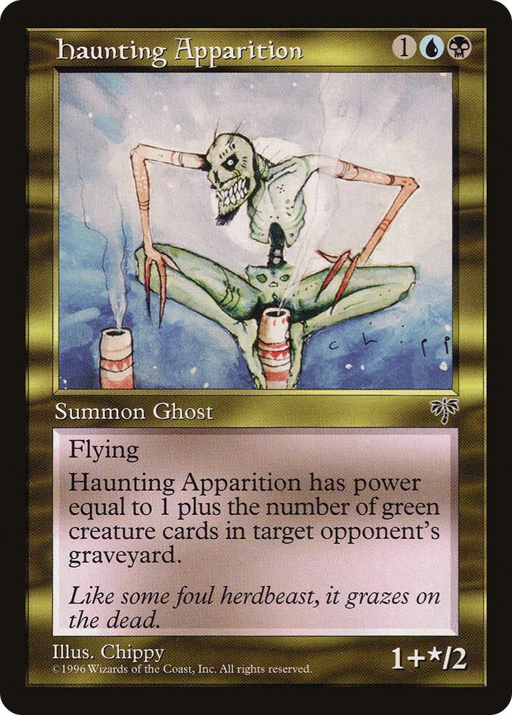 Haunting Apparition (MIR-267) [Mirage] MTG Single Wizards of the Coast