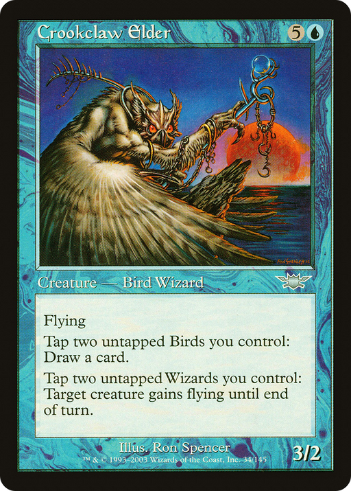 Crookclaw Elder (LGN-034) [Legions] MTG Single Wizards of the Coast
