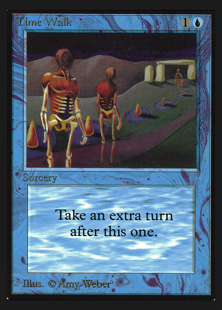 Time Walk (IE) (IED-) [Intl. Collectors' Edition] MTG Single Wizards of the Coast
