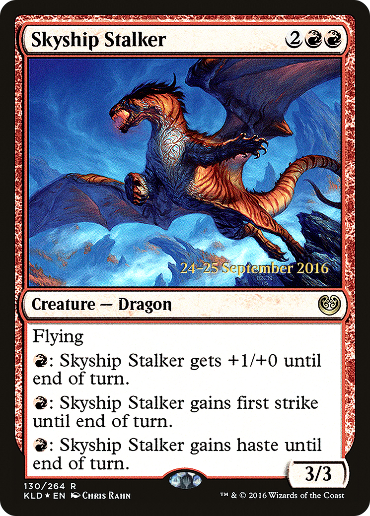 Skyship Stalker (PRE-130) [Kaladesh Promos] Foil MTG Single Wizards of the Coast