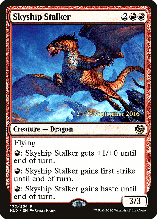 Skyship Stalker (PRE-130) [Kaladesh Promos] Foil MTG Single Wizards of the Coast