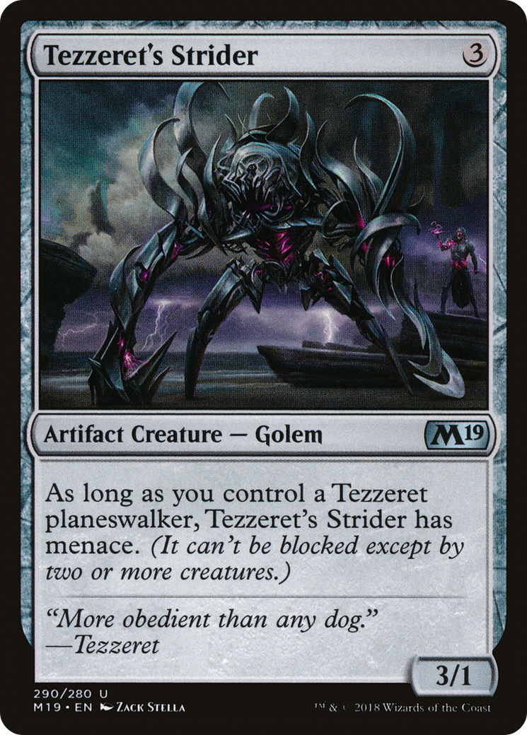 Tezzeret's Strider (M19-290) [Core Set 2019] MTG Single Wizards of the Coast