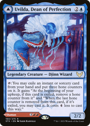 Uvilda, Dean of Perfection (STX-160) [Strixhaven: School of Mages] Foil MTG Single Wizards of the Coast