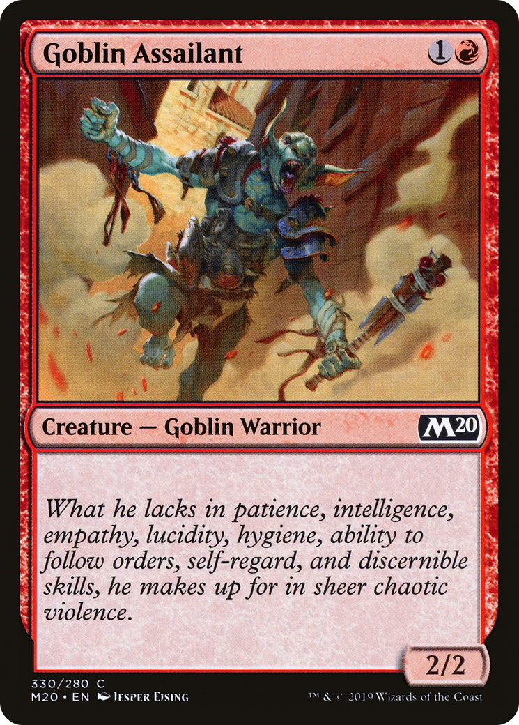 Goblin Assailant (M20-330) [Core Set 2020] MTG Single Wizards of the Coast