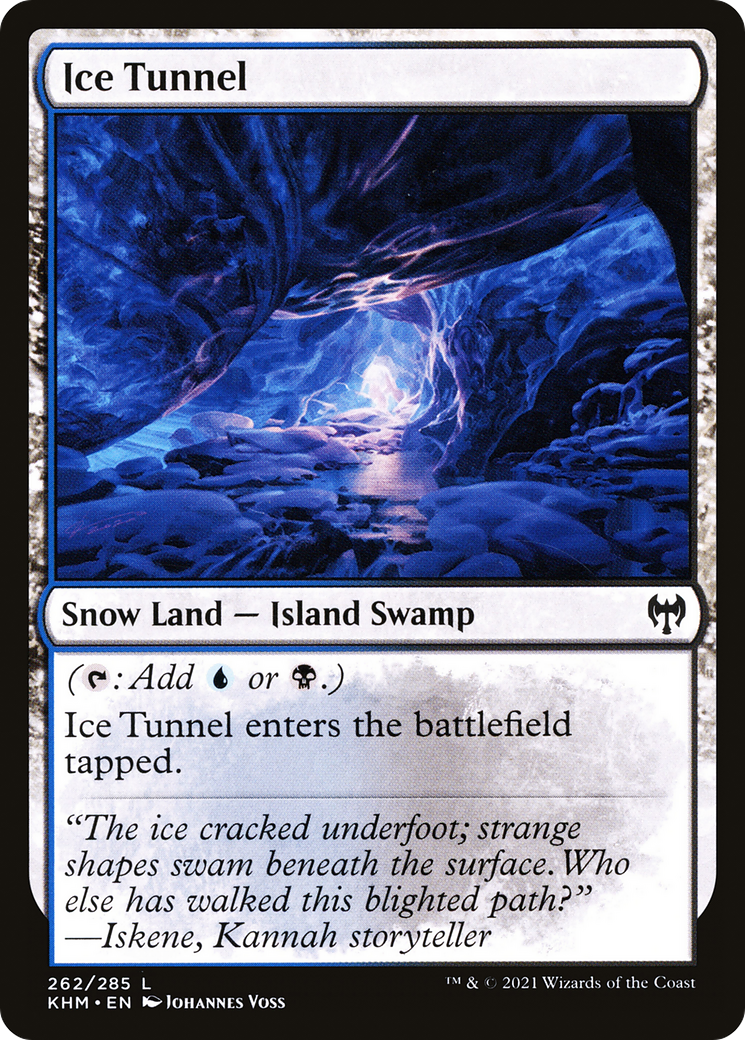 Ice Tunnel (KHM-262) [Kaldheim] Foil MTG Single Wizards of the Coast