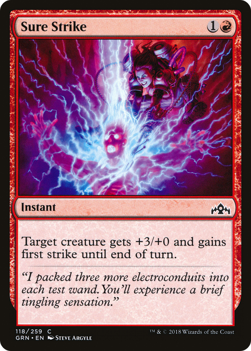 Sure Strike (GRN-118) [Guilds of Ravnica] MTG Single Wizards of the Coast