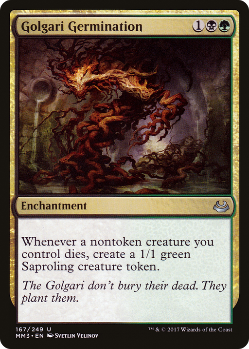Golgari Germination (MM3-167) [Modern Masters 2017] MTG Single Modern Masters 2017