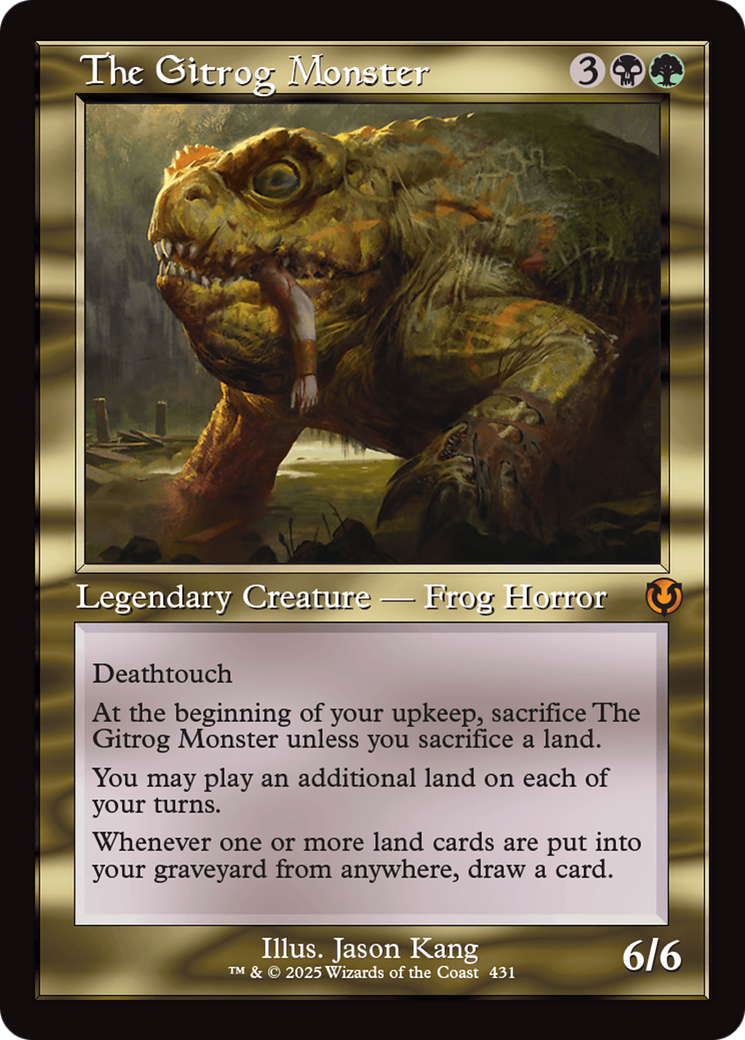 The Gitrog Monster (INR-431) [Innistrad Remastered] Foil MTG Single Wizards of the Coast