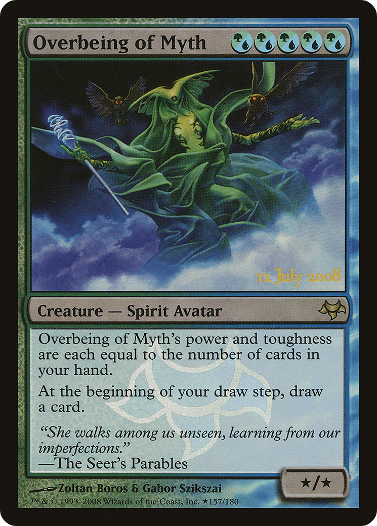 Overbeing of Myth (PRE-157) [Eventide Promos] Foil MTG Single Wizards of the Coast