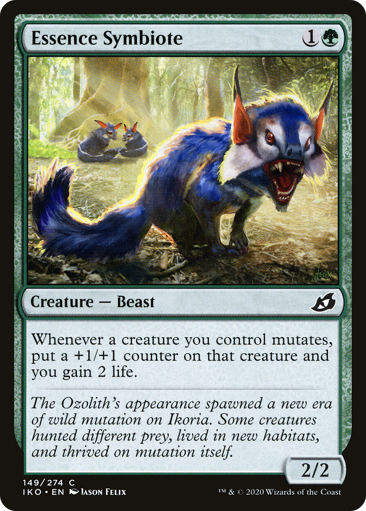 Essence Symbiote (IKO-149) [Ikoria: Lair of Behemoths] MTG Single Wizards of the Coast