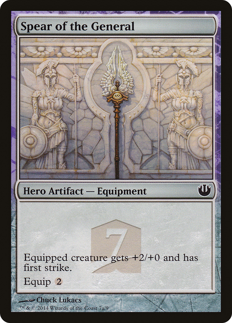 Spear of the General (HERO-) [Misc] Journey into Nyx Hero's Path MTG Single Wizards of the Coast