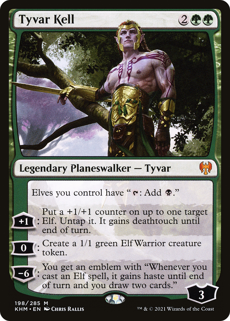 Tyvar Kell (KHM-198) [Kaldheim] Foil MTG Single Wizards of the Coast