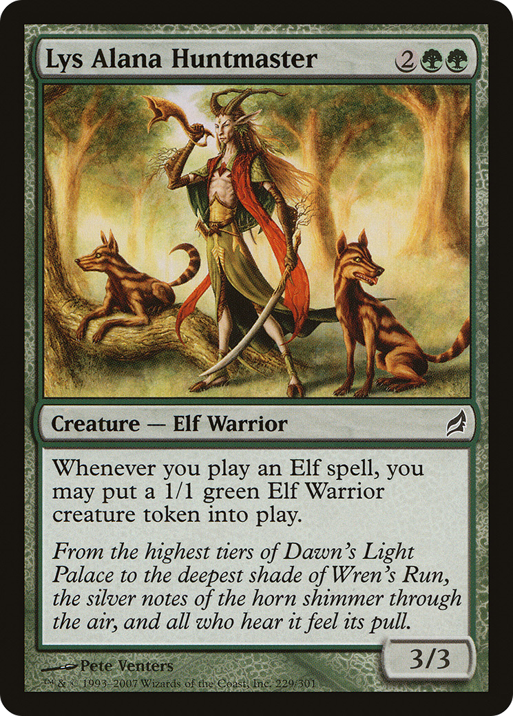 Lys Alana Huntmaster (LRW-229) [Lorwyn] MTG Single Wizards of the Coast