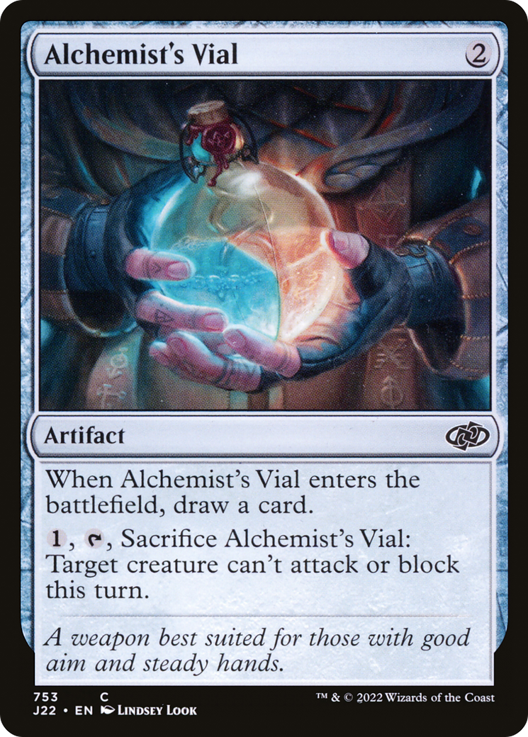 Alchemist's Vial (J22-753) [Jumpstart 2022] MTG Single Wizards of the Coast
