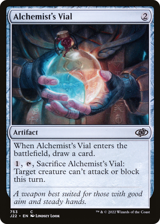 Alchemist's Vial (J22-753) [Jumpstart 2022] MTG Single Wizards of the Coast