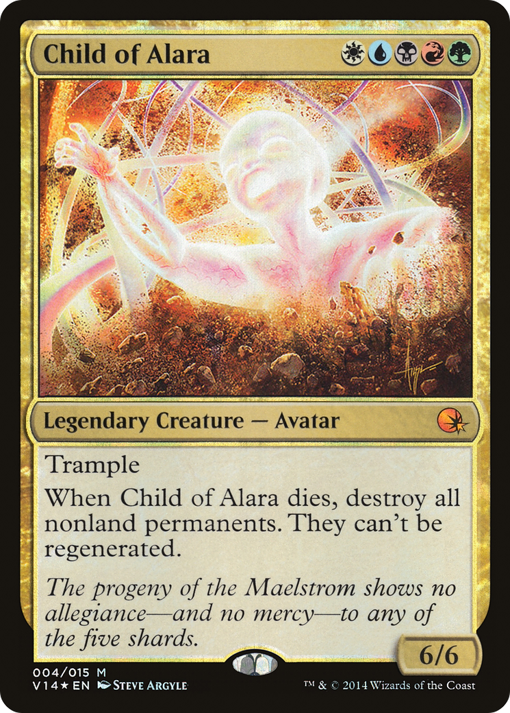 Child of Alara (V14-004) [Misc] From the Vault: Annihilation Foil MTG Single Wizards of the Coast