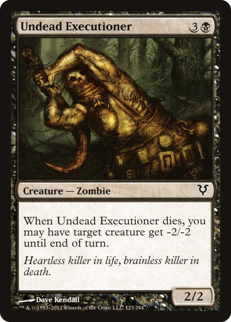 Undead Executioner (AVR-123) [Avacyn Restored] Foil MTG Single Wizards of the Coast