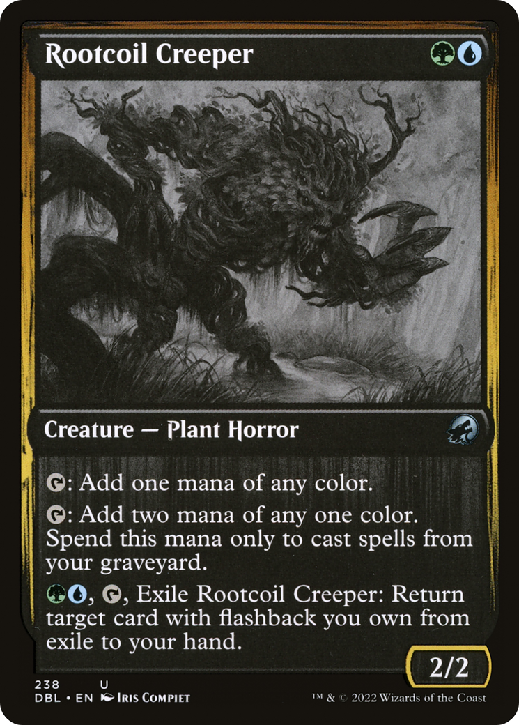 Rootcoil Creeper (DBL-238) [Innistrad: Double Feature] MTG Single Wizards of the Coast