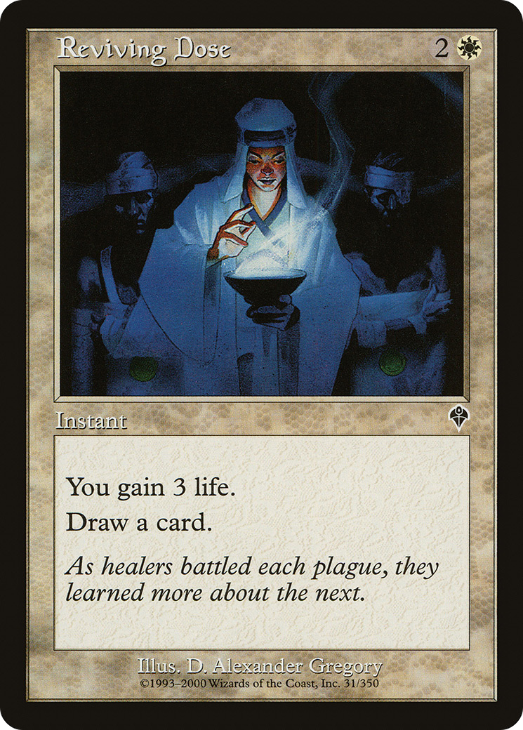 Reviving Dose (INV-031) [Invasion] Foil MTG Single Wizards of the Coast