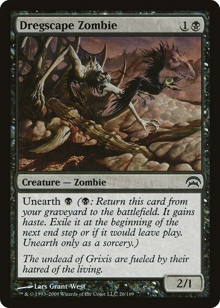Dregscape Zombie (HOP-026) [Misc] Planechase MTG Single Wizards of the Coast