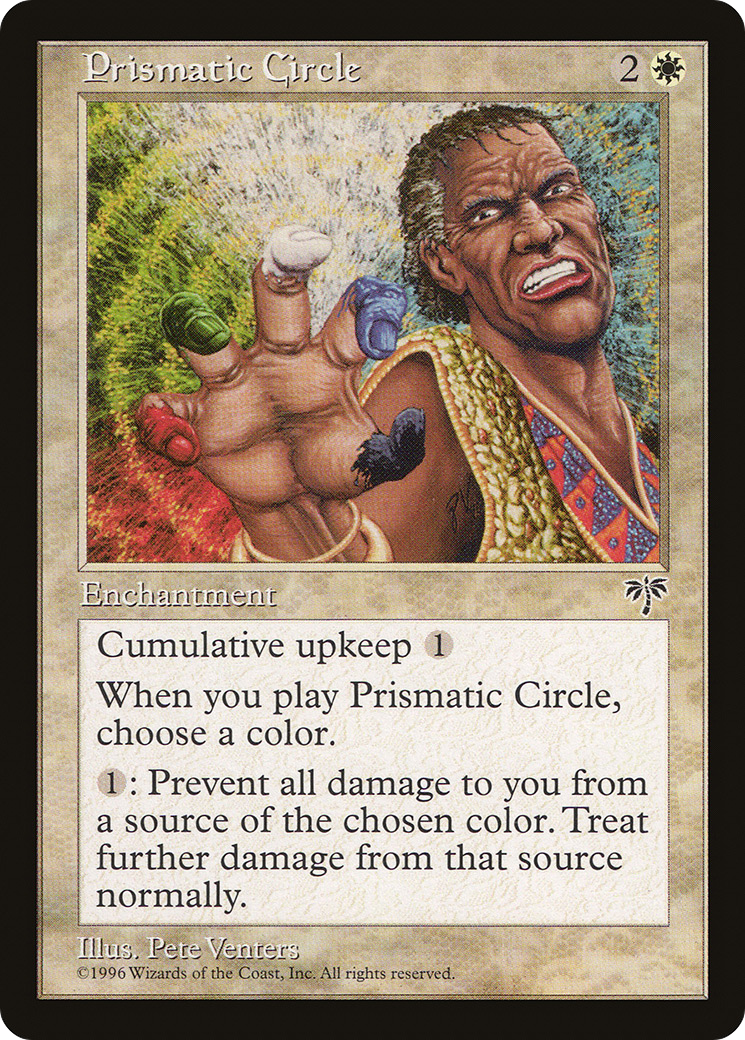 Prismatic Circle (MIR-034) [Mirage] MTG Single Wizards of the Coast