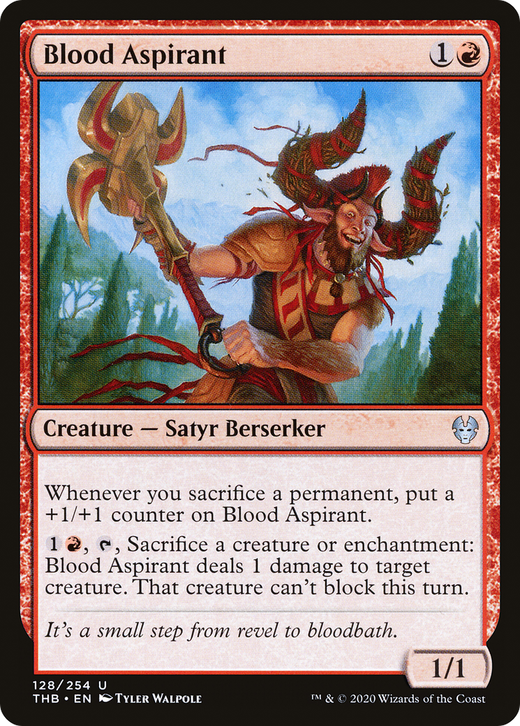 Blood Aspirant (THB-128) [Theros Beyond Death] MTG Single Wizards of the Coast