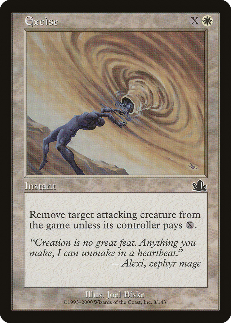 Excise (PCY-008) [Prophecy] MTG Single Wizards of the Coast