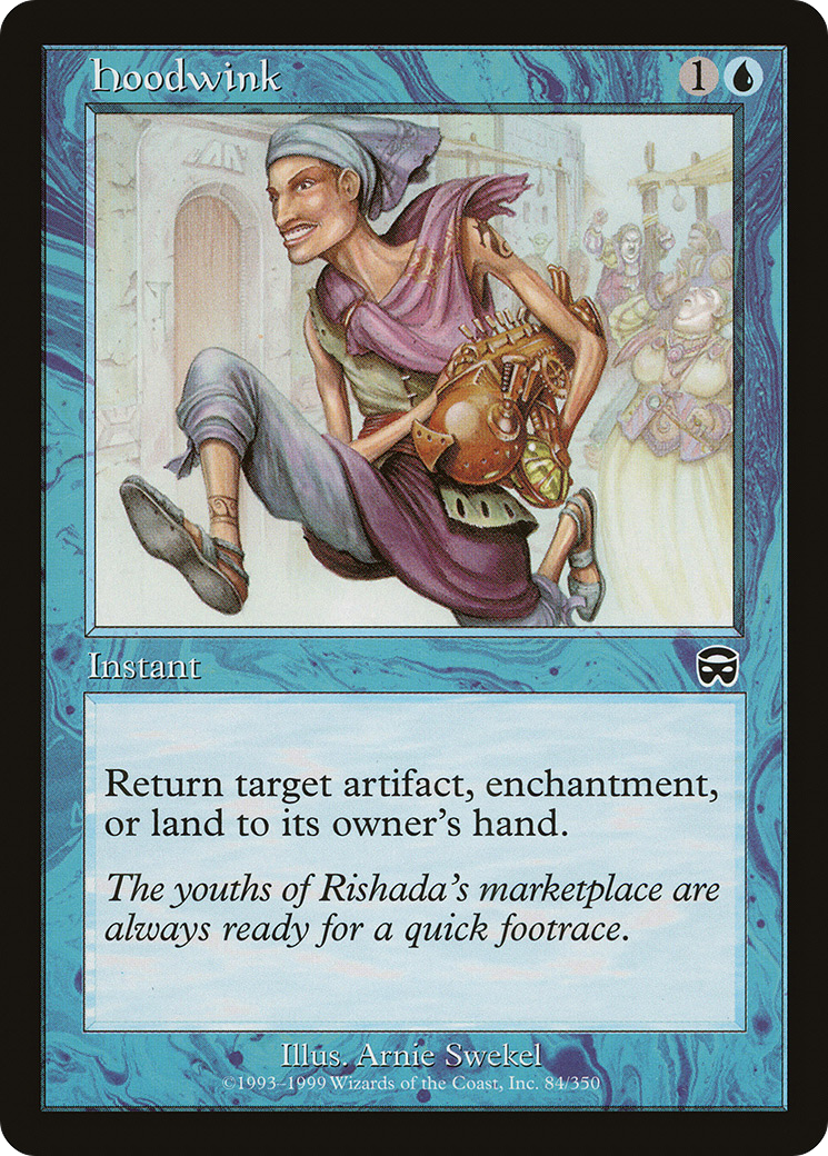 Hoodwink (MMQ-084) [Mercadian Masques] Foil MTG Single Wizards of the Coast